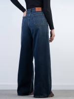 شلوار جین شیپد واید لگ قد 110 کد 21517 - Image 2