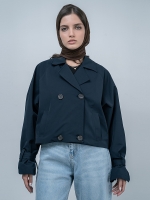 کت بارانی زنانه کد 21530 - Image 3