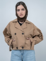 کت بارانی زنانه کد 21531