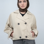 کت بارانی زنانه کد 21533