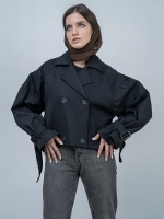 کت بارانی زنانه کد 21536