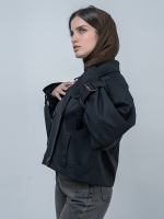کت بارانی زنانه کد 21536 - Image 2