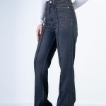 شلوار جین فلرلاین قد 110 دمپا بشکاف کد 21543