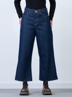شلوار جین بگ قد 80 دمپا کات کد 21545