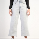 شلوار جین بگ قد 80 دمپا کات کد 21547