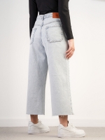 شلوار جین بگ قد 80 دمپا کات کد 21547 - Image 3