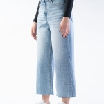 شلوار جین بگ قد 80 دمپا کات کد 21548