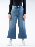 شلوار جین بگ قد 80 دمپا کات کد 21550 - Image 3