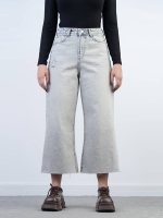 شلوار جین بگ قد 80 دمپا کات کد 21552 - Image 3