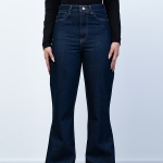 شلوار جین فلر قد 110 دمپا بشکاف کد 21554