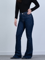 شلوار جین بوت کات قد 110 کش کد 21562