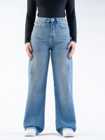 شلوار جین بگ قد 110 کم کش کد 21592 - Image 3
