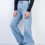 شلوار جین بگ قد 110 کم کش  کد 21597