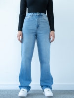 شلوار جین رگولار قد 110 کم کش کد 21602 - Image 4