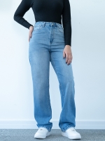 شلوار جین رگولار قد 110 کم کش کد 21602