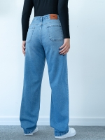 شلوار جین رگولار قد 110 کم کش کد 21602 - Image 2