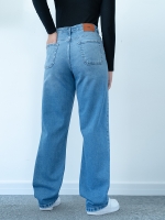 شلوار جین رگولار قد 110 کم کش کد 21602 - Image 3