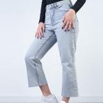 شلوار جین کراپ فلر قد 90 دمپا کات کد 21641