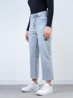 شلوار جین کراپ فلر قد 90 دمپا کات کد 21641 - Image 2