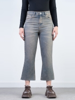 شلوار جین کراپ فلر قد 90 دمپا کات کد 21642 - Image 3