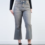 شلوار جین کراپ فلر قد 90 دمپا کات کد 21642