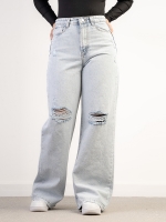 شلوار جین بگ قد 110 کد 21661 - Image 2