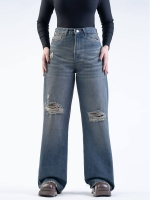 شلوار جین بگ قد 110 کد 21663