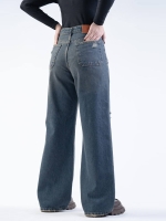 شلوار جین بگ قد 110 کد 21663 - Image 2