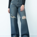 شلوار جین  بگ قد 110  کد 21664