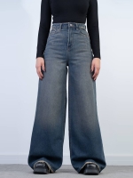 شلوار جین شافل قد 110 کد 21691 - Image 3