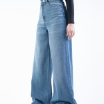 شلوار جین شافل قد 110 کد 21693