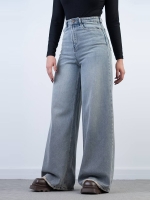 شلوار جین شافل قد 110 کد 21694