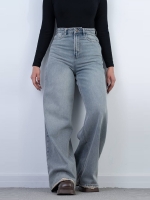 شلوار جین شافل قد 110 کد 21694 - Image 3