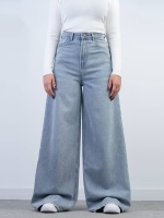 شلوار جین شافل قد 110 کد 21696 - Image 3