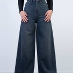شلوار جین شافل قد 110 کد 21697