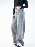 شلوار جین شافل قد 110 کد 21698