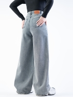 شلوار جین شافل قد 110 کد 21698 - Image 2