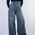 شلوار جین شافل قد 110 کد 21699