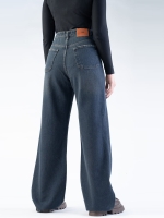 شلوار جین بگ قد 110 کد 21706 - Image 2