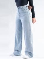 شلوار جین بگ قد 110  کد 21708 - Image 3