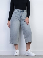 شلوار جین واید لگ قد 85 کد 21713