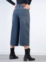 شلوار جین واید لگ قد 85  کد 21714 - Image 2