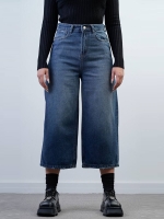 شلوار جین واید لگ قد 85 کد 21716 - Image 4