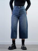 شلوار جین واید لگ قد 85 کد 21716 - Image 3