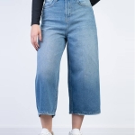 شلوار جین واید لگ قد 85 کد 21719