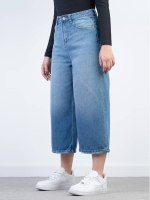 شلوار جین واید لگ قد 85 کد 21719 - Image 2