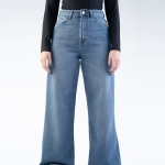 شلوار جین بگ قد 115 دمپا کات  کد 21722