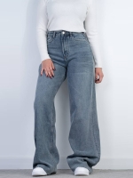 شلوار جین بگ قد 115 دمپا کات  کد 21727