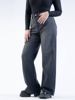 شلوار جین بگ قد 110 مشکی کد 21770