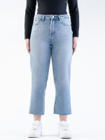 شلوار جین استریت قد 90 دمپا کات کد 21824 - Image 3